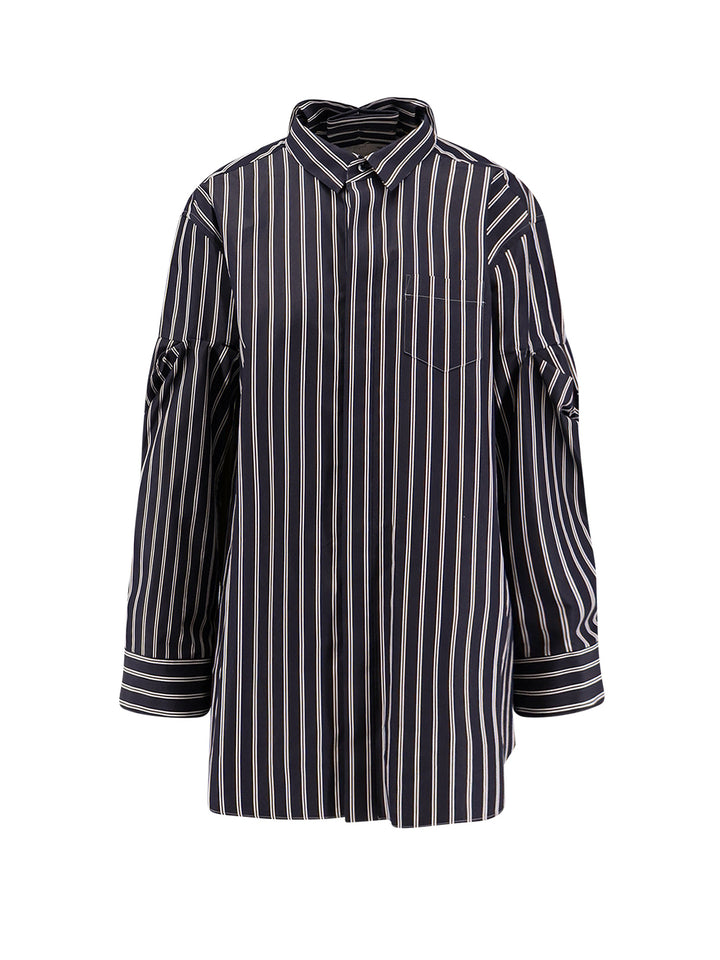 Sacai Shirts - NAVY STRIPE | ea09e6d745260c7386e89a967561246d24a9c213