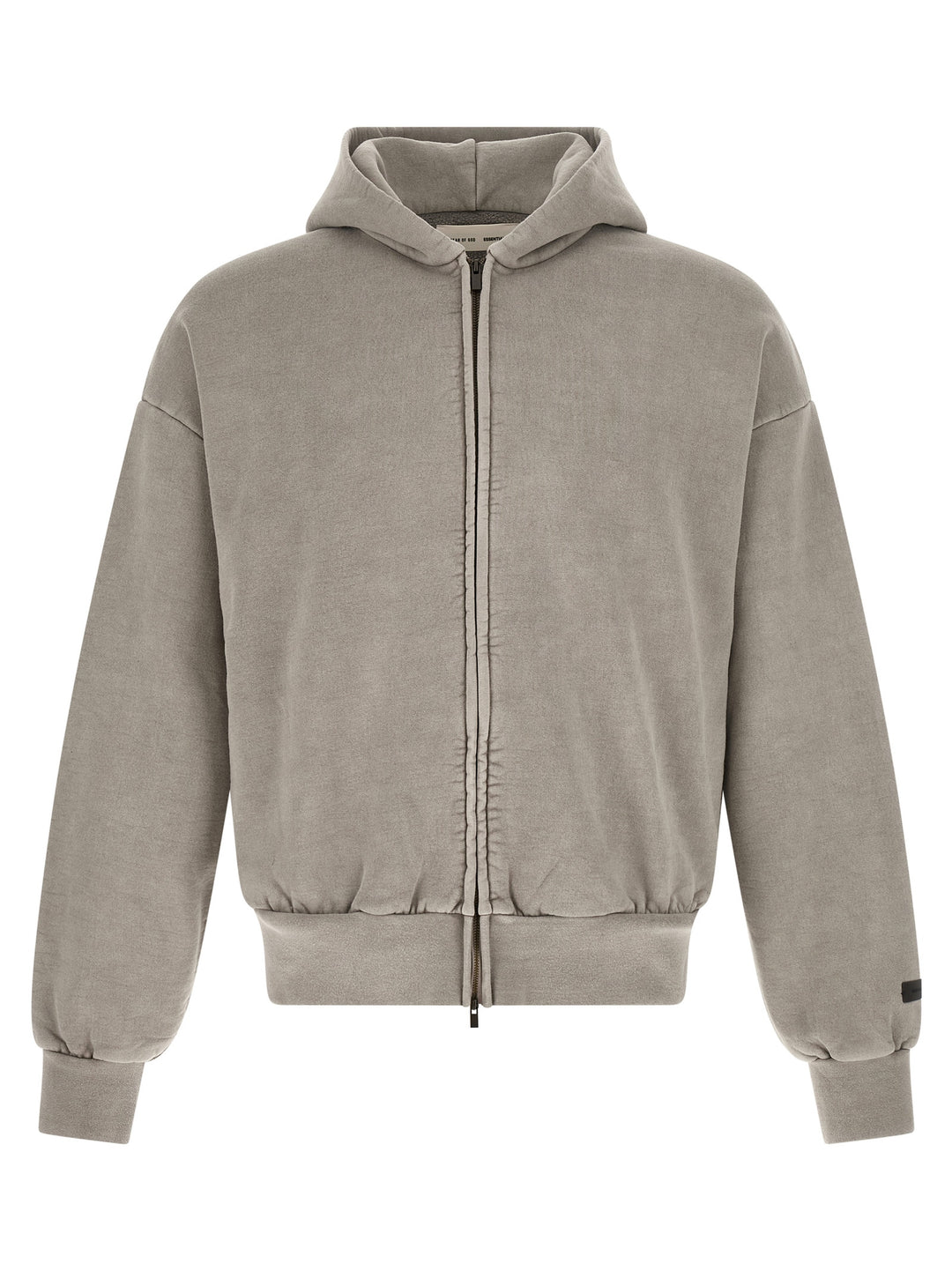 Fear Of God Essential Classic Fleece Full Zip Felpe - Grigio | dc264a19e89cd570bcadcd6f70facbad44e05cff
