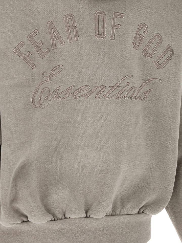 Fear Of God Essential Classic Fleece Full Zip Felpe - Grigio | 2b6b15ca350c551e964d88af7cea2310075558bc