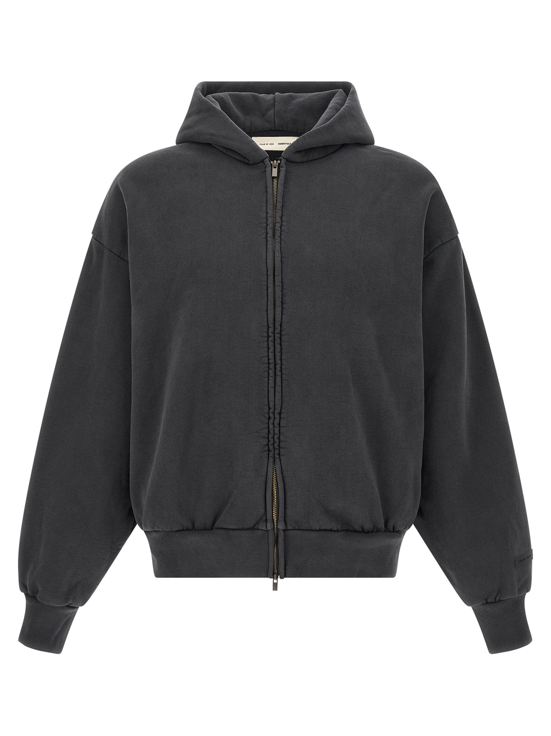 Fear Of God Essential Classic Fleece Full Zip Felpe - Nero | b452c89dedb27eeee3adaaad2f3cb89a0833dfaf