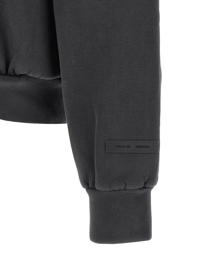 Fear Of God Essential Classic Fleece Full Zip Felpe - Nero | 714b9c5fa482993755cca386f728f49621bfae7b