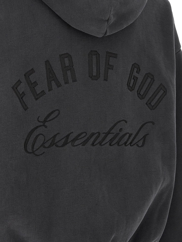 Fear Of God Essential Classic Fleece Full Zip Felpe - Nero | f514130319312a4f79413689696201896b5fe185