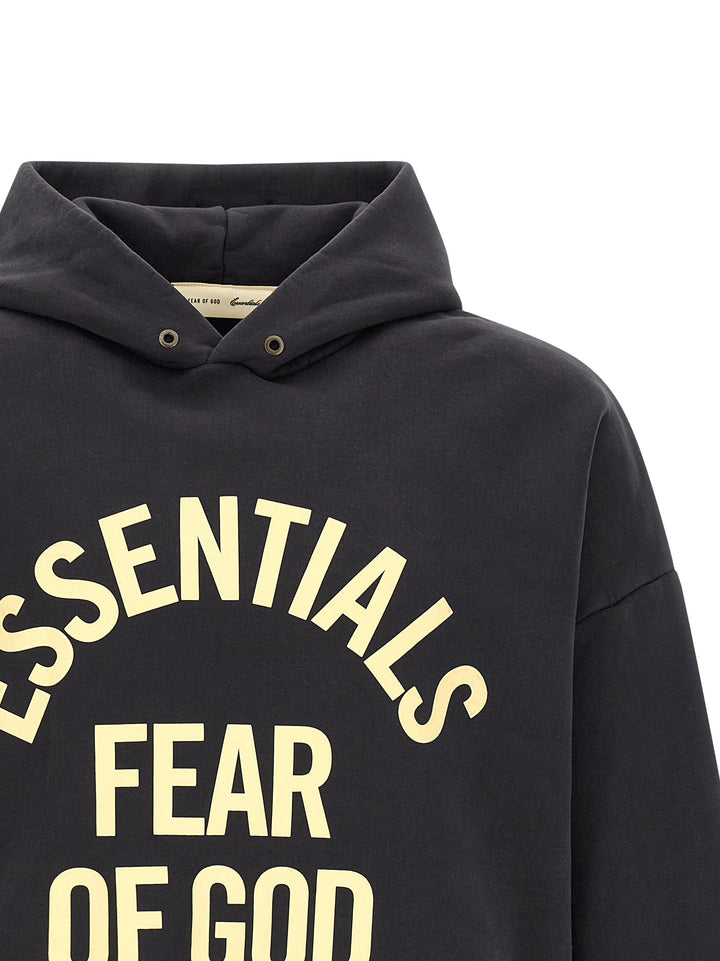 Fear Of God Essential Campus 90s Felpe - Nero | 1408ecff40f86d07838dffa72537dab0234725ec