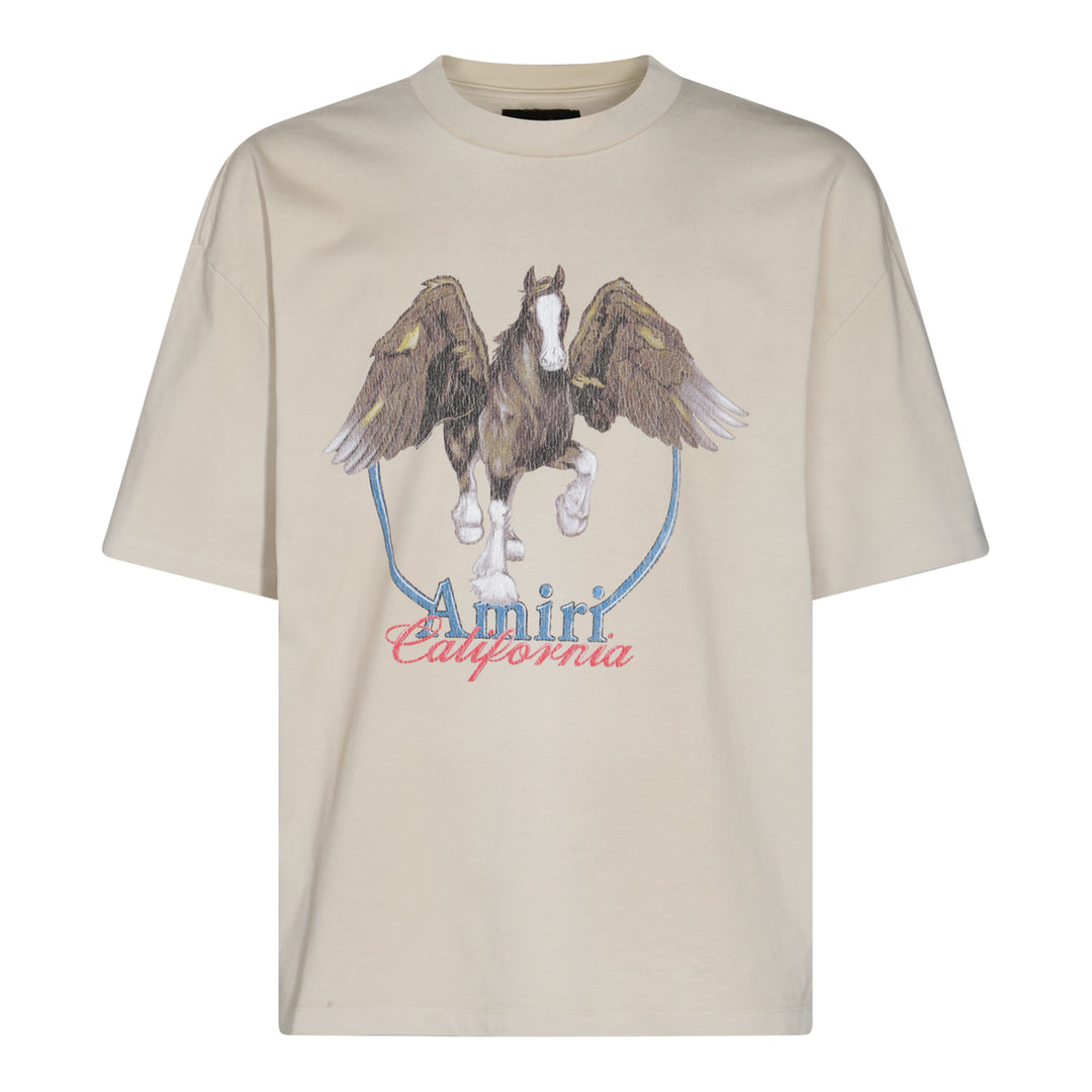 Amiri T-shirts and Polos - ALABASTER | a42480a19fca355d4ee0959f7874c65fc19e219f