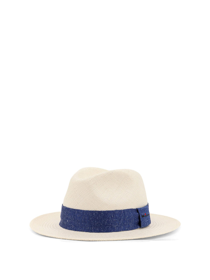 Kiton Ciro Paone Hats - Blue and green | 4a3f00551186f29cfb1251e37d4d144a2b9e0893