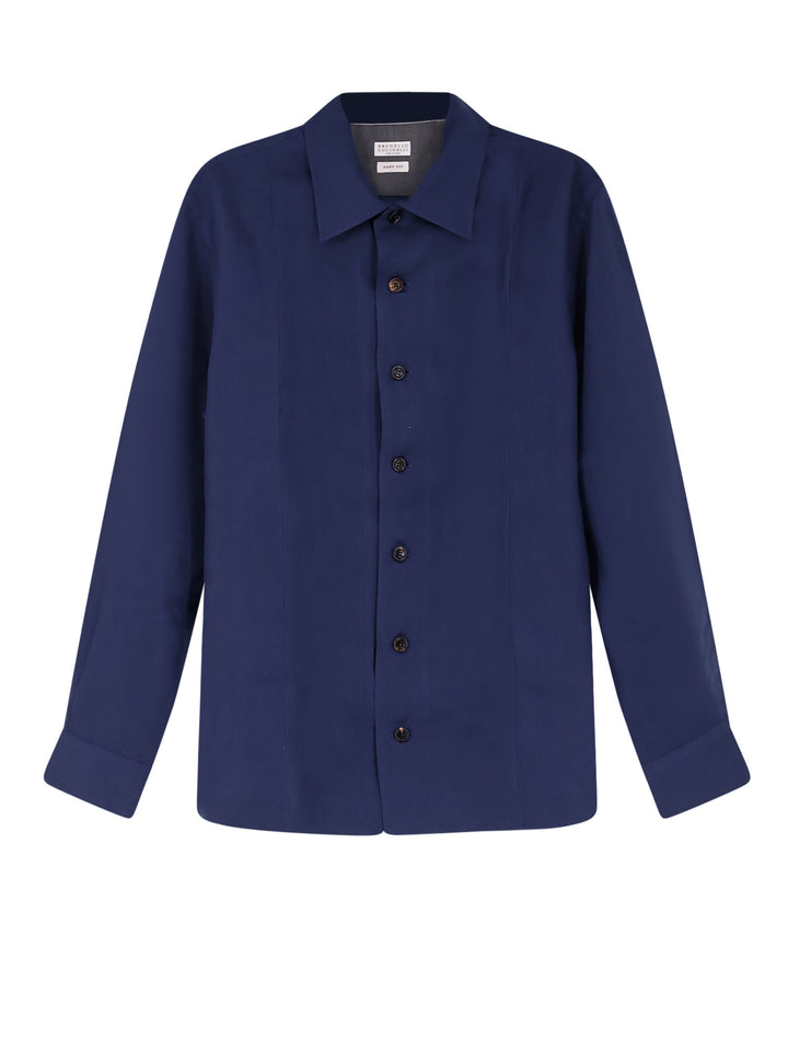 Brunello Cucinelli Shirts - Blue and green | fa371d71c490fda94f2aa2de2789c0e3baff1313
