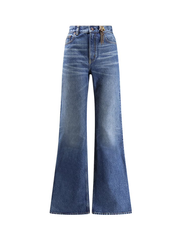 Chloè Jeans - Faded Indigo | 6351535d0a3dfe4f5f57324638b87aaf782b62c0