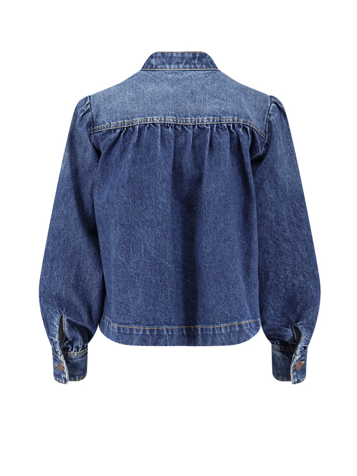 Chloè Jackets - Faded Indigo | 064857a1a1c29dc3cb8eb57f53b7775ad541dc6c