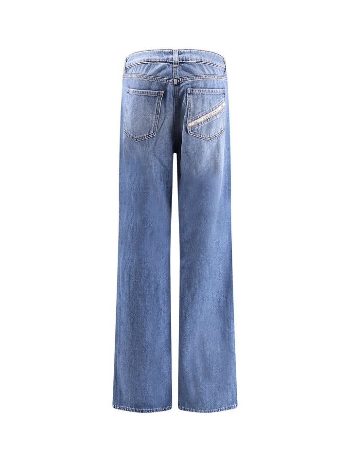 Elisabetta Franchi Jeans - Blue and green | da0c9a77e42dd3b880e77f126d3969e8cc0b700f