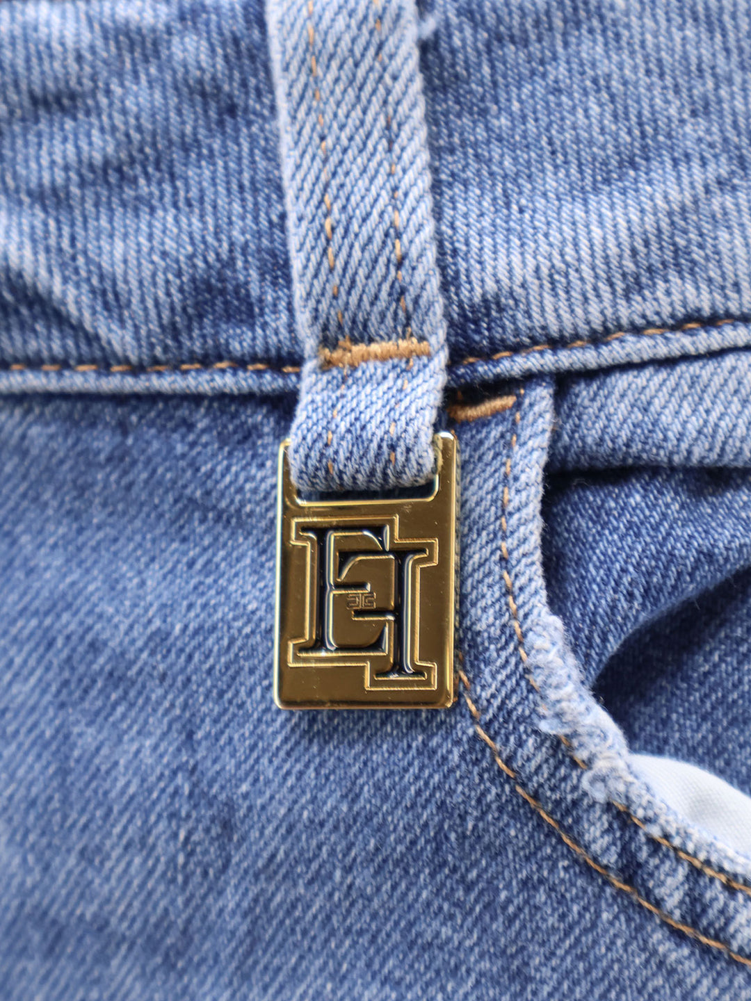 Elisabetta Franchi Jeans - Blue and green | 0ea67ecd5d76da6a9b7975adf0a7287fc26c270d