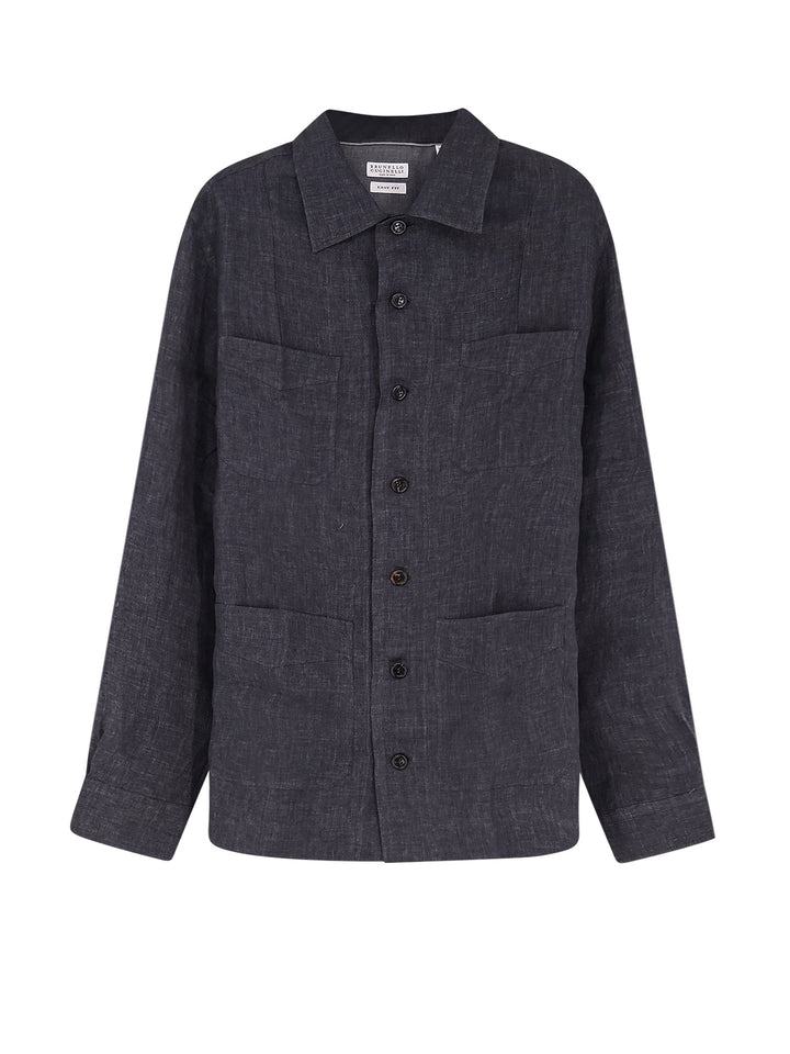 Brunello Cucinelli Shirts - Dark | 96c68944752dc965c8ea46c9af93b67a556cc163