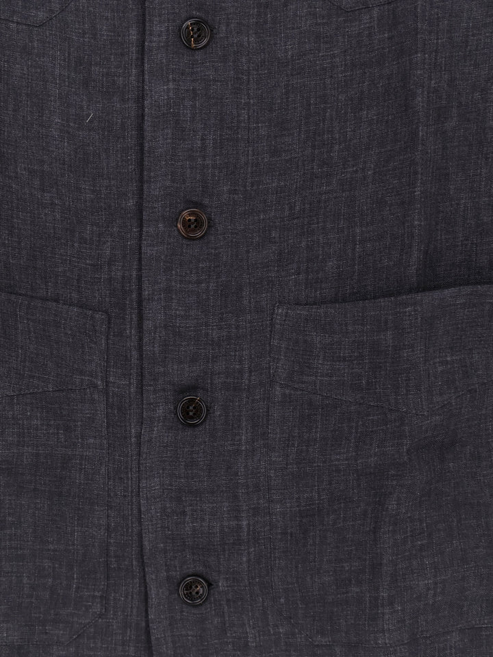 Brunello Cucinelli Shirts - Dark | 0e000c2891f64a35361ec57f7f49813efd31f097