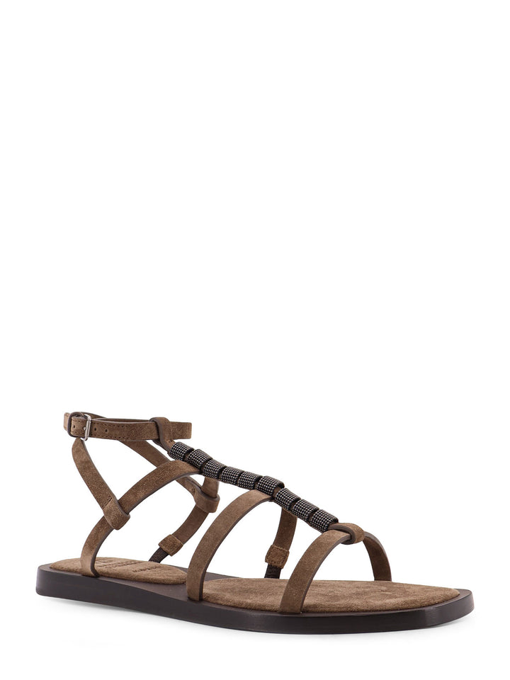 Brunello Cucinelli Sandals - SUMMER PEAT | 2f5883f196a61e9ce6836adfad6e132a5e62159c