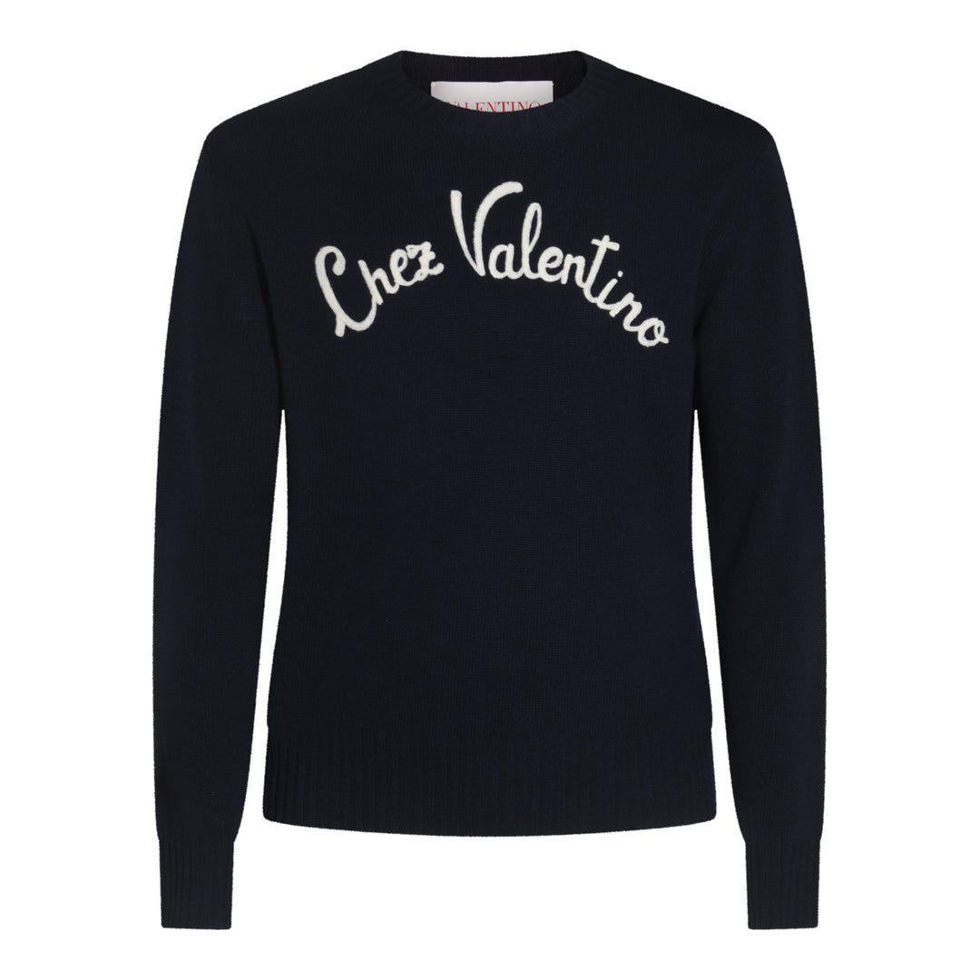 Valentino Sweaters - Blue and green | 1527d67a99eeb3cb7729bf8bf70923eea0611a57