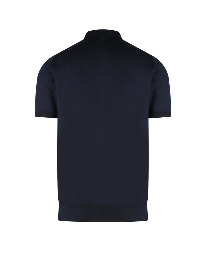 Kiton Ciro Paone T-shirts and Polos - Blue and green | 0e8010ccf0e94e23aa5b31000232efbb81663168
