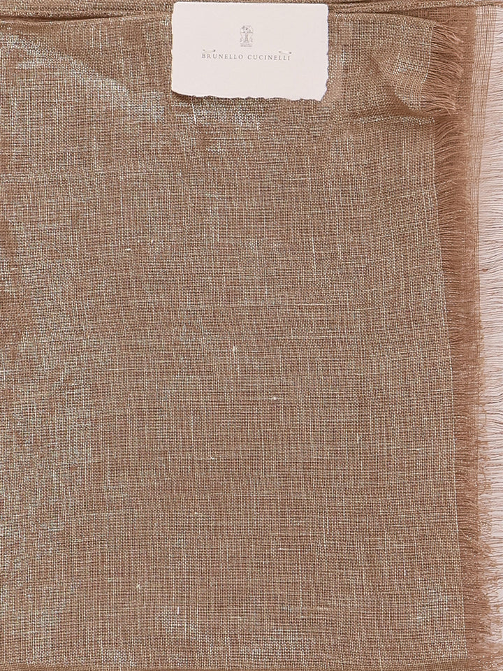 Brunello Cucinelli Scarfs - CAMEL | 36fc30e12561e963cc0d95e4e2c479b8239a8972
