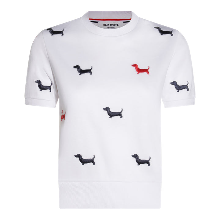 Thom Browne T-shirts and Polos - Light and natural | 7c5038a7f898db6f7bef86ed8f1d1b146dabcdac
