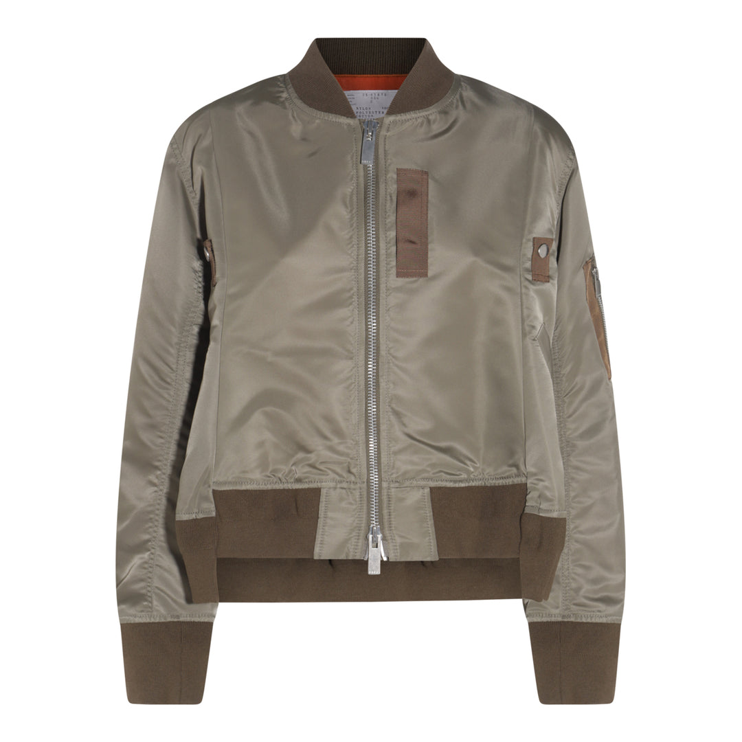Sacai Jackets - TAUPE | a611d528057edfa1522c6e5c03c67363c408f2e3