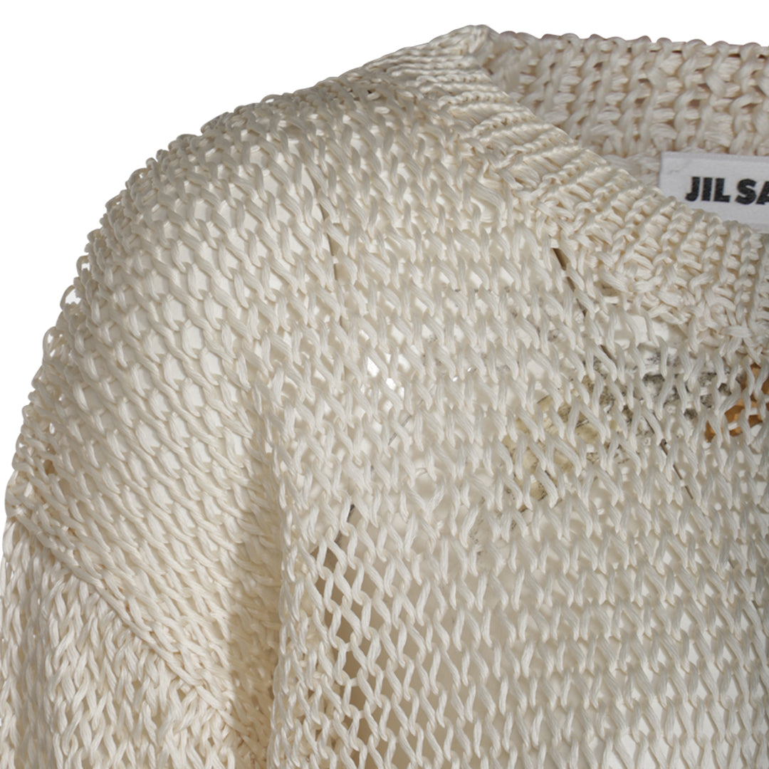 Jil Sander Sweaters - CHALK | 642a0fba2a6a2b8da7d23309dcb75f22d6708d6c