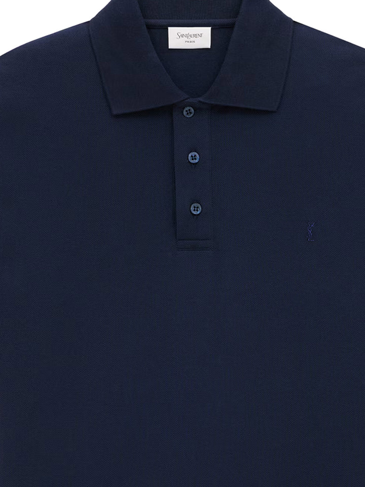 Saint Laurent T-shirts and Polos - MARINE | 63a078ff8aca34ce0da533862f2d8682f6ec73ef