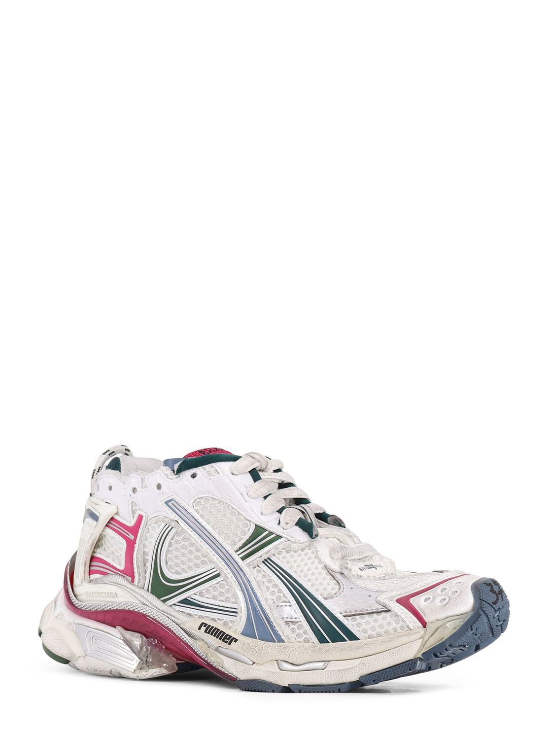 Balenciaga Sneakers - WHT/DK GREEN/BLU/PNK | a05624b8130e05dc52d61d8460174ac274803c87