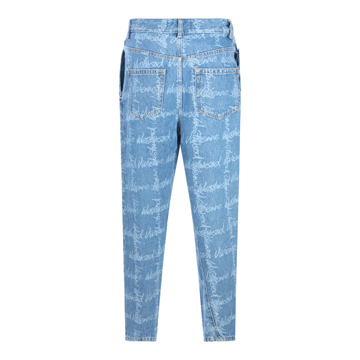 Vivienne Westwood Jeans - Blue and green | c3d056d1616a8795773ba08c6b483703195917df