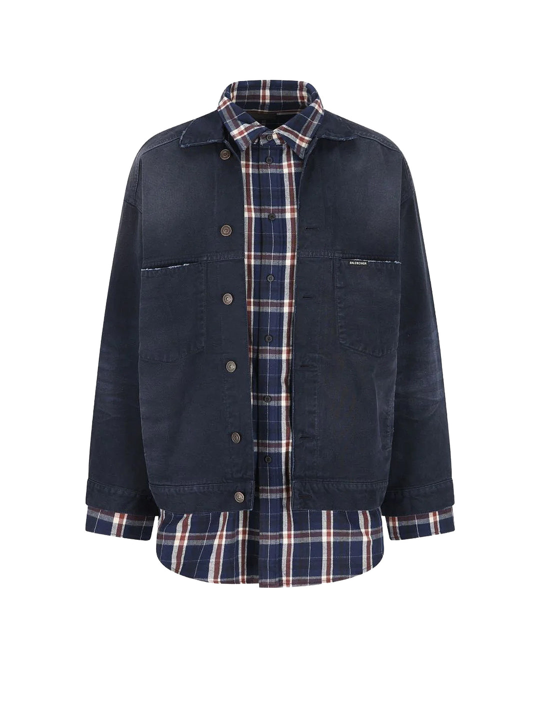 Balenciaga Jackets - NAVY/DIRTY DARK BLUE | b7c0da26d777048c46ca175bf4d805eeffb3d5be
