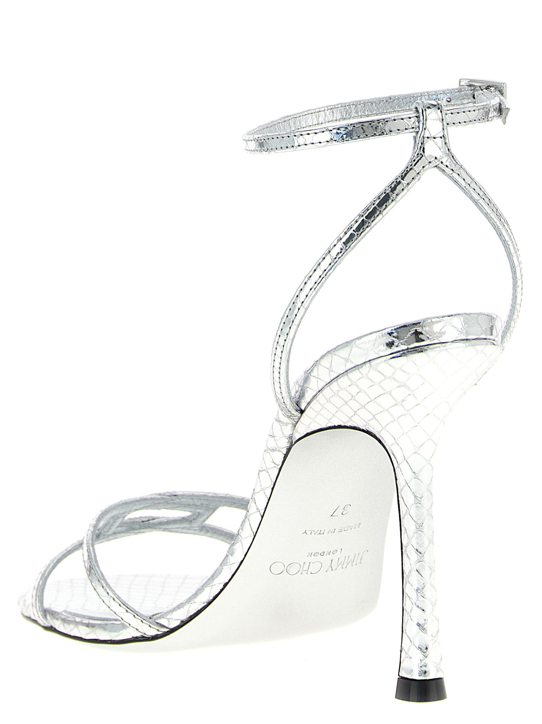 Jimmy Choo 1998 Leo Sandali - Silver | d5cd6f5695945da581771d8c799ff5a832135dae