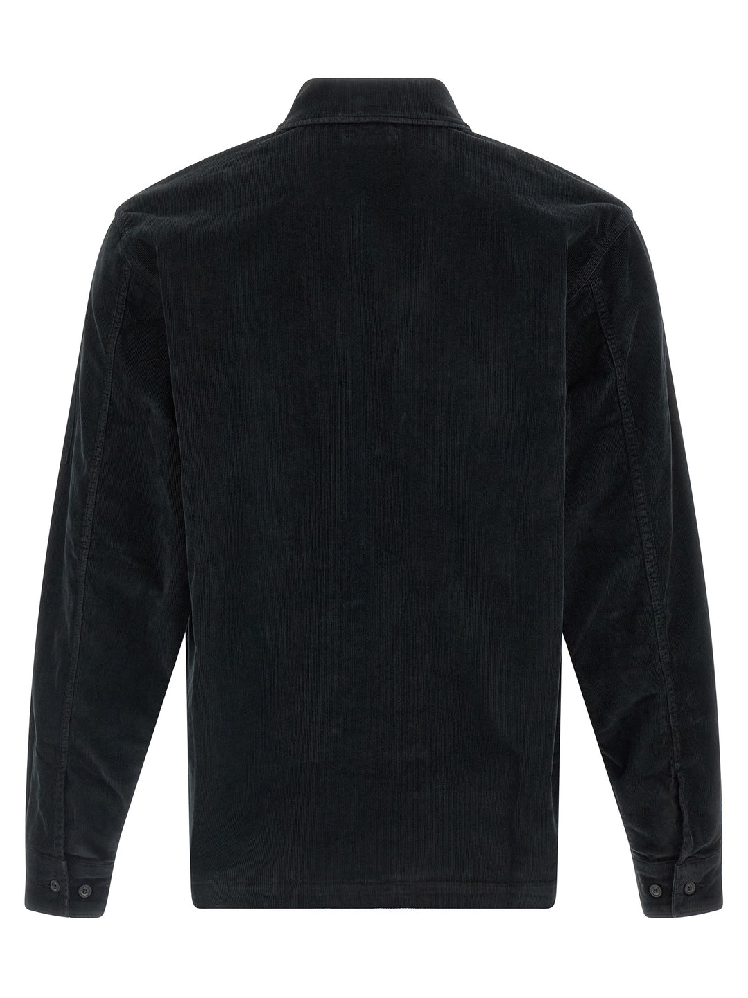 C.P. Company Ribbed Velvet Overshirt Camicie - Nero | 41baaa49cc0d75d5a1237b5e7714b55e8c047f9e