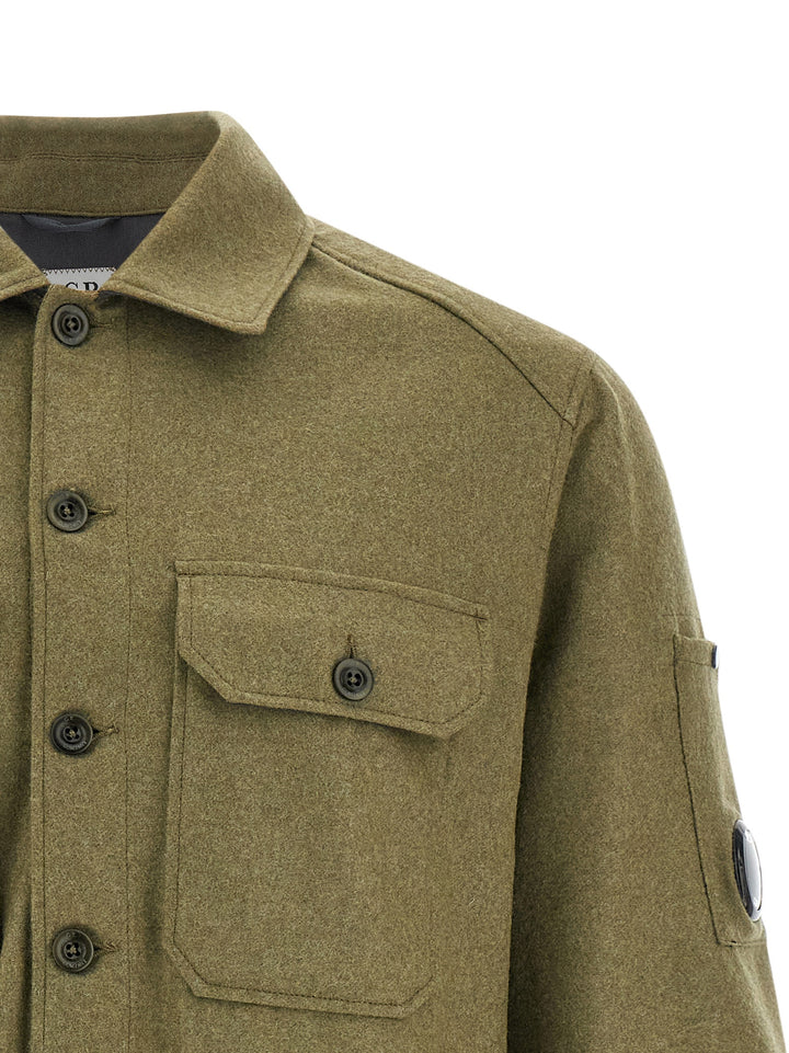 C.P. Company Wool Overshirt Camicie - Multicolor | 0f57481f28cc51282fa980324cc11ba1c207fabd