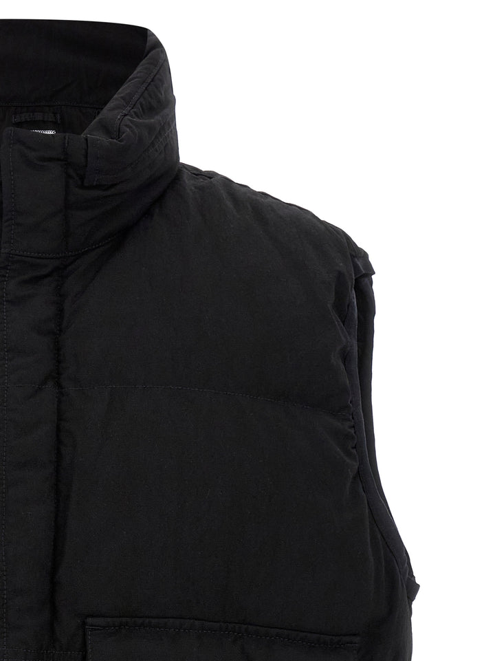 C.P. Company Eco-Chrome R Gilet - Nero | 3d58e71ff197eb7ef61da9fef594743a692f237f