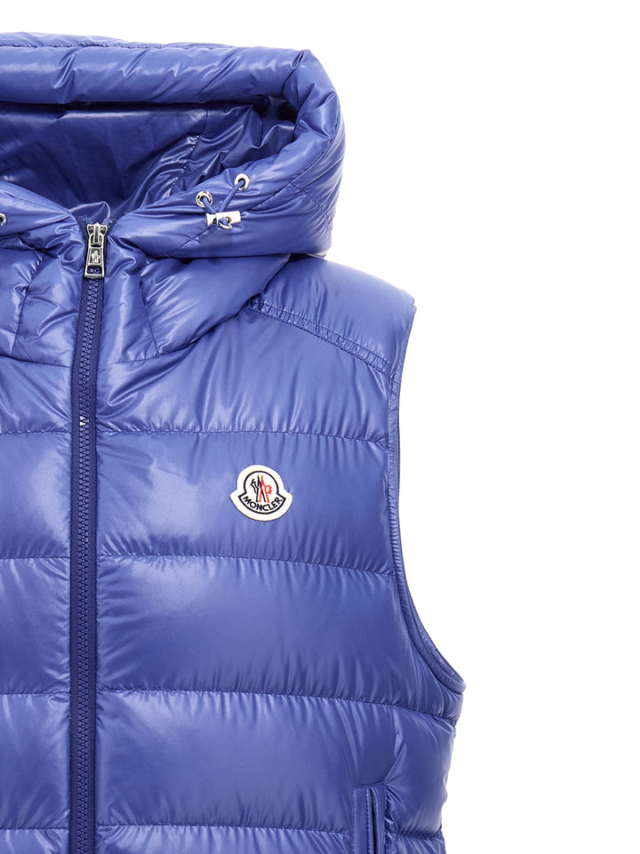 Moncler Barant Gilet - Blu | 5b4e1d7bfd10aa7c820178e5aabf99d966b27f15