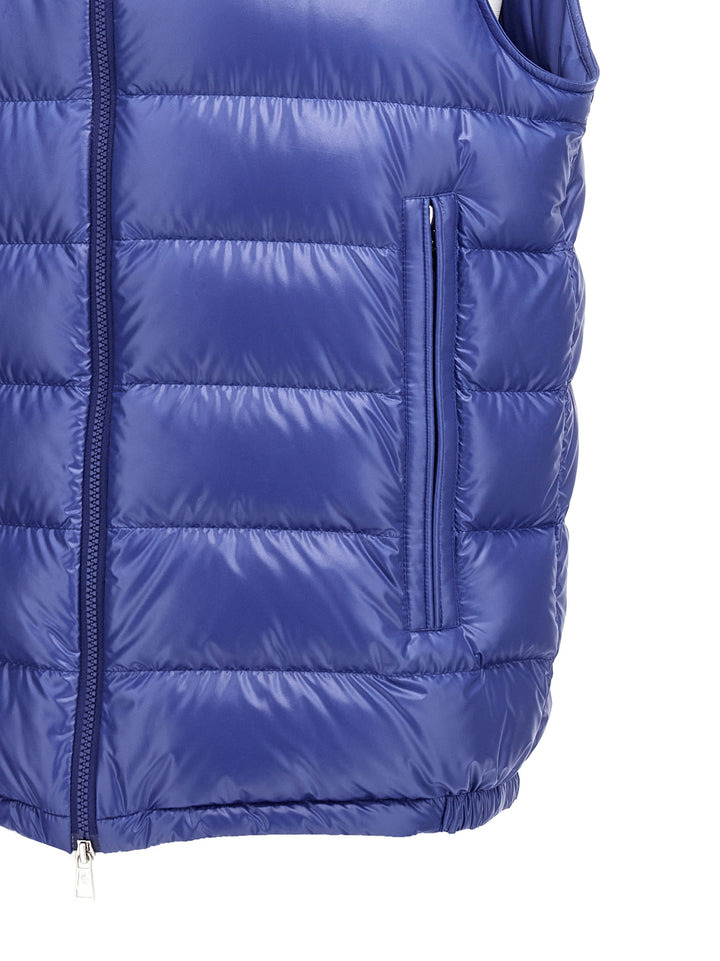 Moncler Barant Gilet - Blu | e404e9fd04155866ca36f49ff13fe628d69236fc