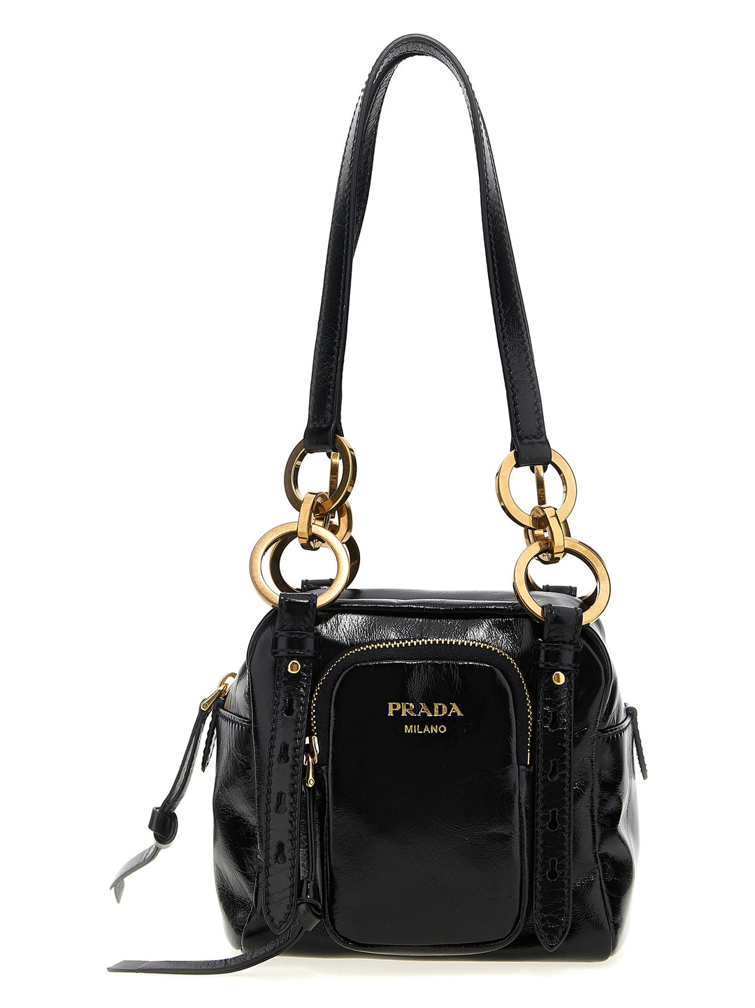 Prada Dangle Borse a Mano - Nero | 5dd367ad692f9d6488625a0929529f56f598ef1e