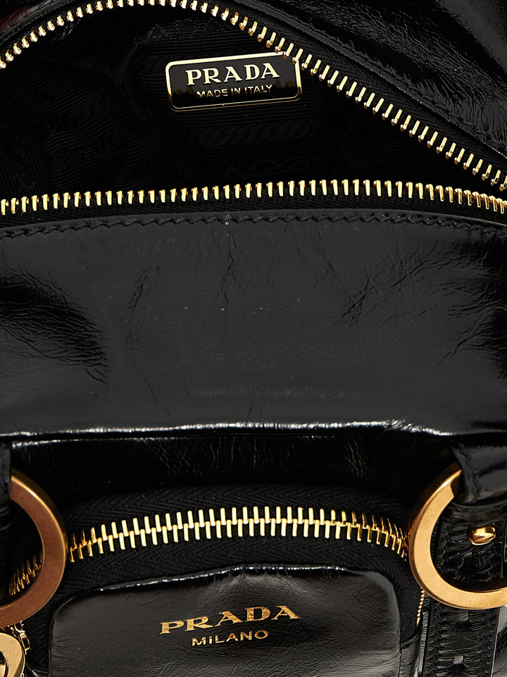 Prada Dangle Borse a Mano - Nero | 81c2e6d4f7fac0bff8c684f81b527156102ae490