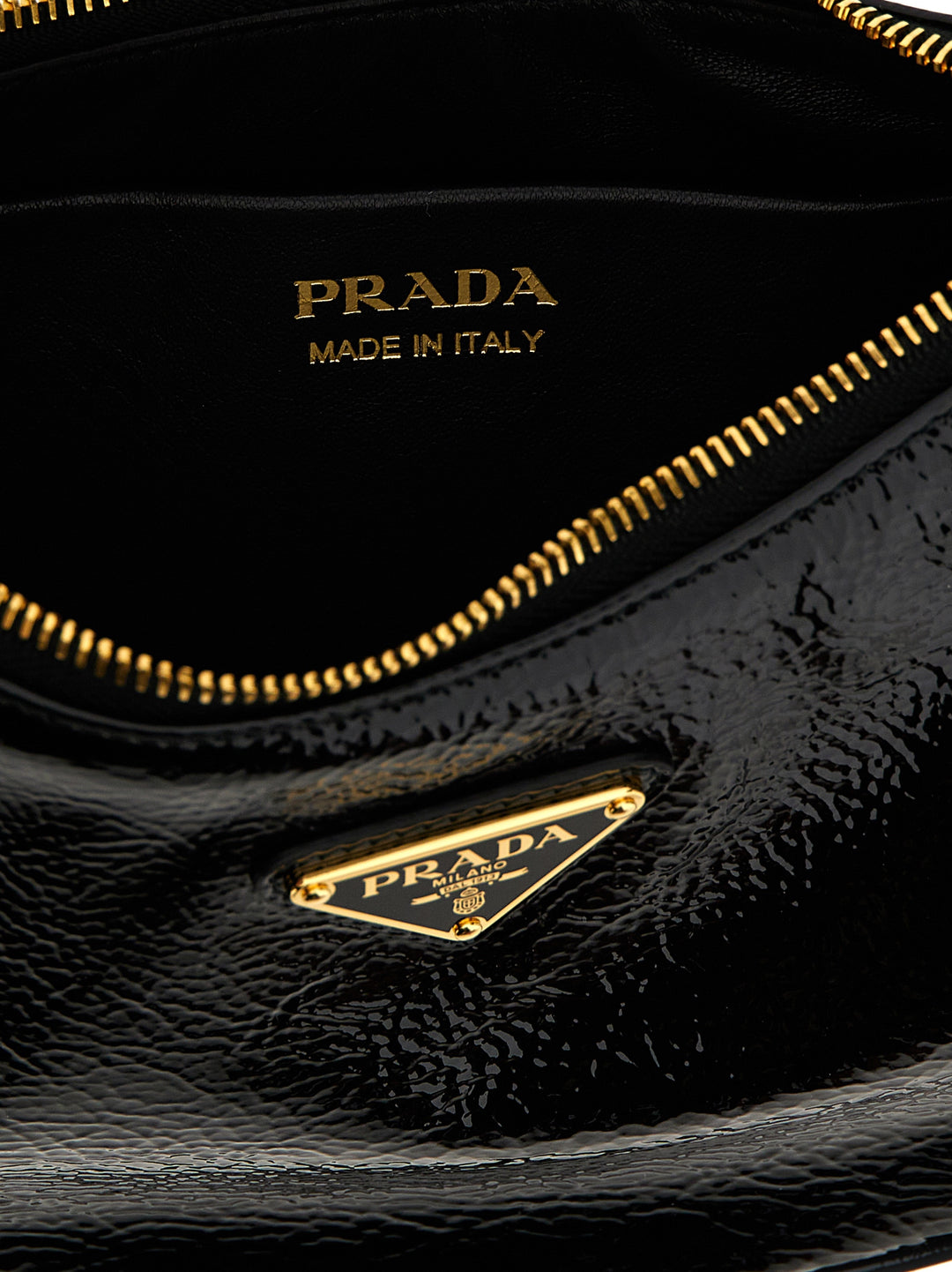 Prada Prada Arqué Borse a Spalla e Tracolla - Nero | 6f0753460245870a834353abccc107c9a8a86fa1