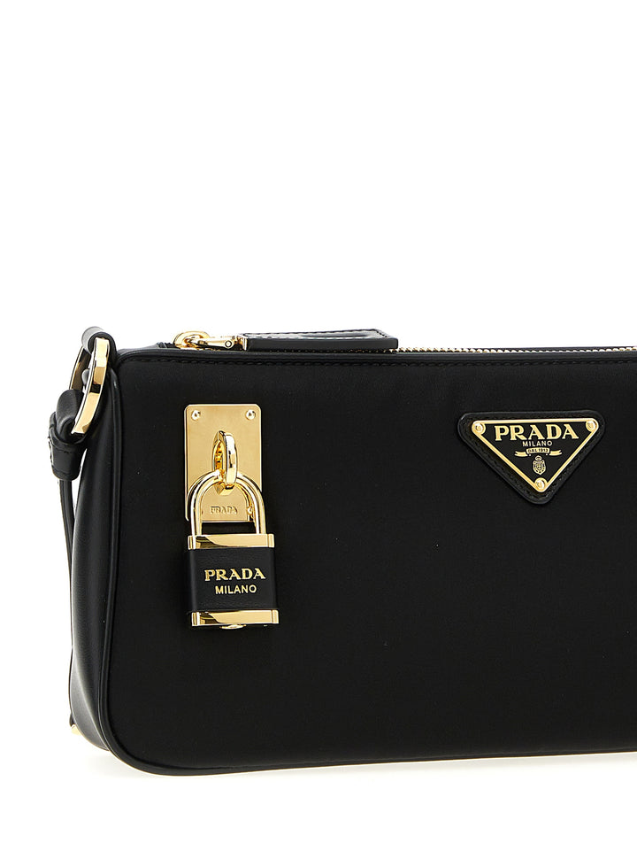 Prada Re-Nylon Small Shoulder Bag Borse a Spalla e Tracolla - Nero | acda050ffe2a8db20f2fdded6e2cd8a6c8d24f77