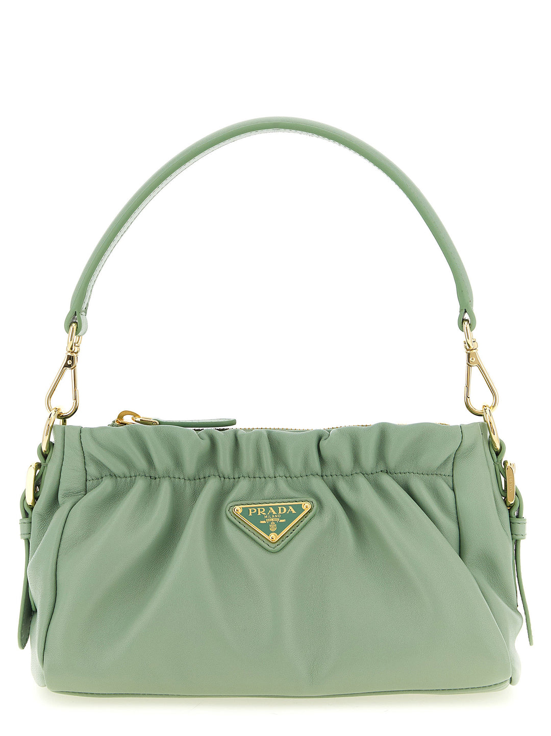 Prada Borsa a Tracolla in Pelle Borse a Spalla e Tracolla Verde