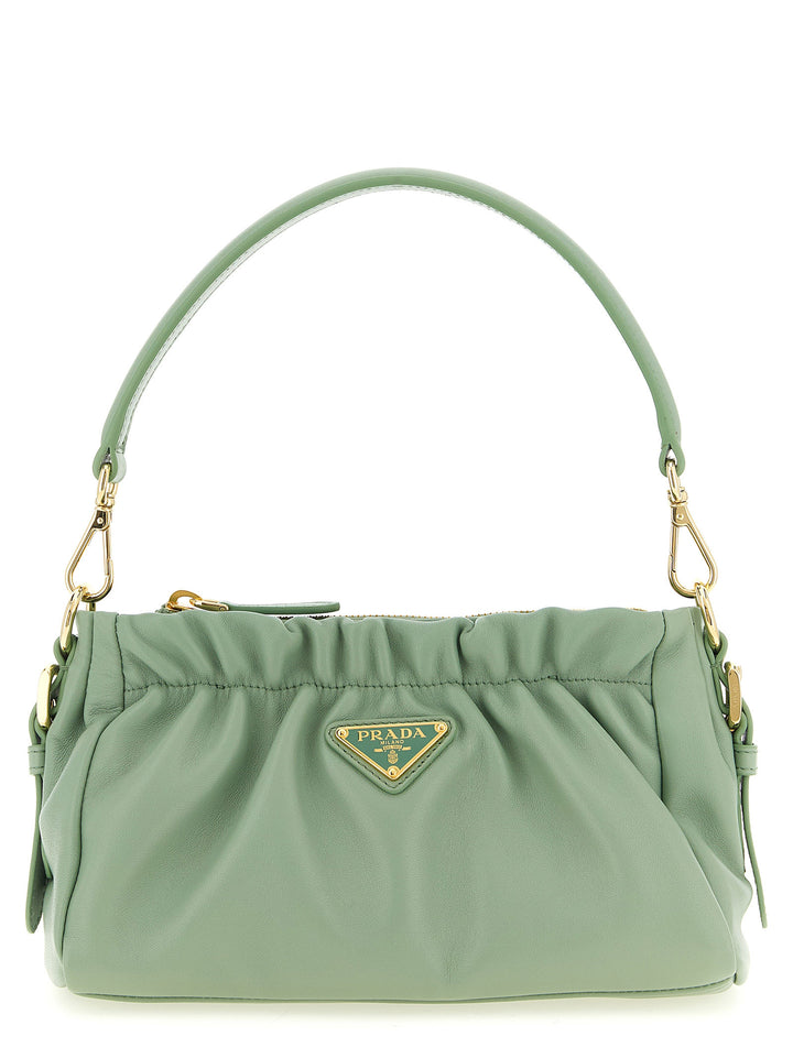 Prada Borsa a Tracolla in Pelle Borse a Spalla e Tracolla Verde