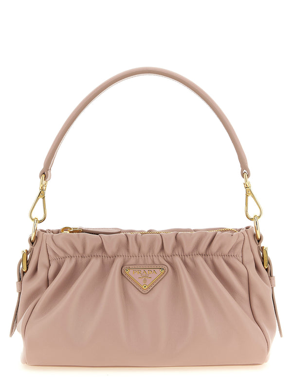 Leather Shoulder Bag Borse A Spalla E Tracolla Rosa