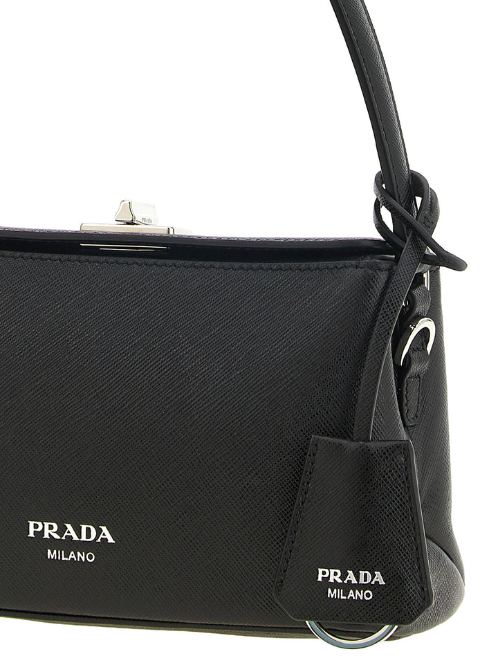 Prada Prada Midi Borse A Mano Nero