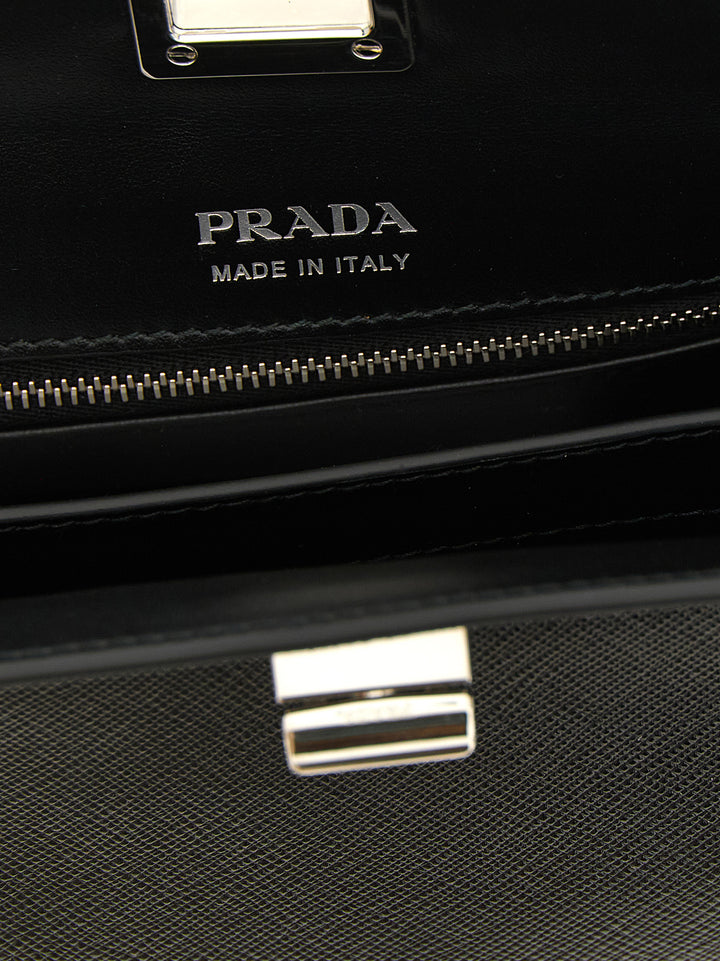 Prada Prada Midi Borse A Mano Nero