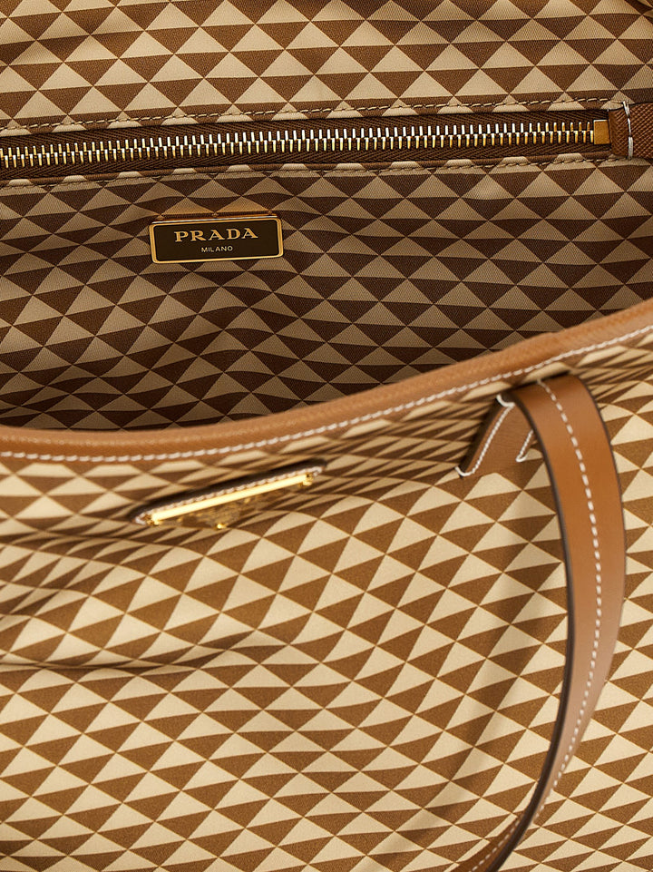 Prada Prada Symbole Tote - Multicolor | ba663fee8a17316fe2e2a60990663e1c74776a89