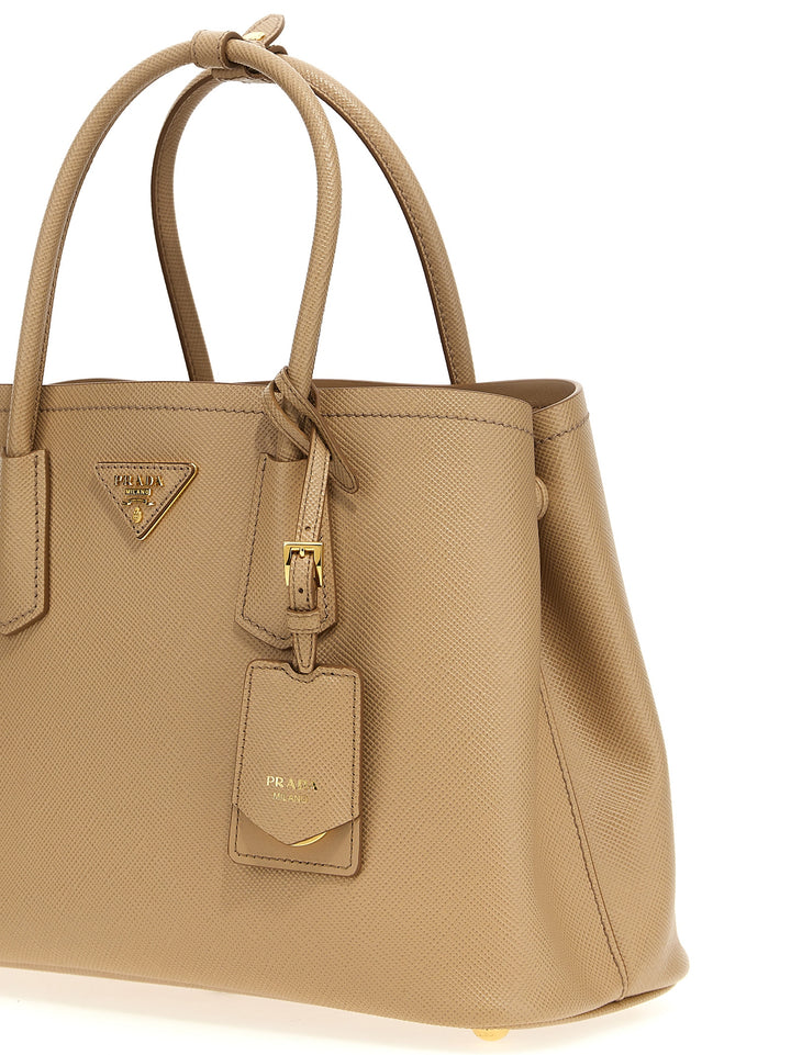 Prada Saffiano Handbag Borse a Mano - Beige | 943207e9004c12bd7b485ce4ed15d5caed2a2c30