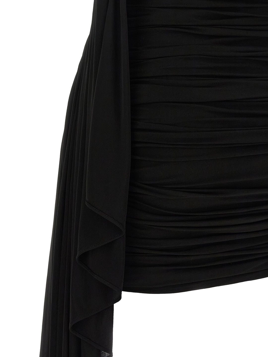 Alexander Wang Asymmetrical Draped Dress Abiti - Nero | efa4693f9c1a431cba383f36f44c630dc63ee61c