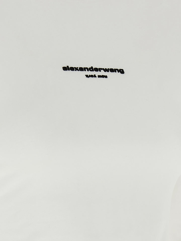 Alexander Wang Ls Tee W/Logo Print Maglioni - Bianco | 5cc341fdcf01ed564988c022bbd2e77f221900db