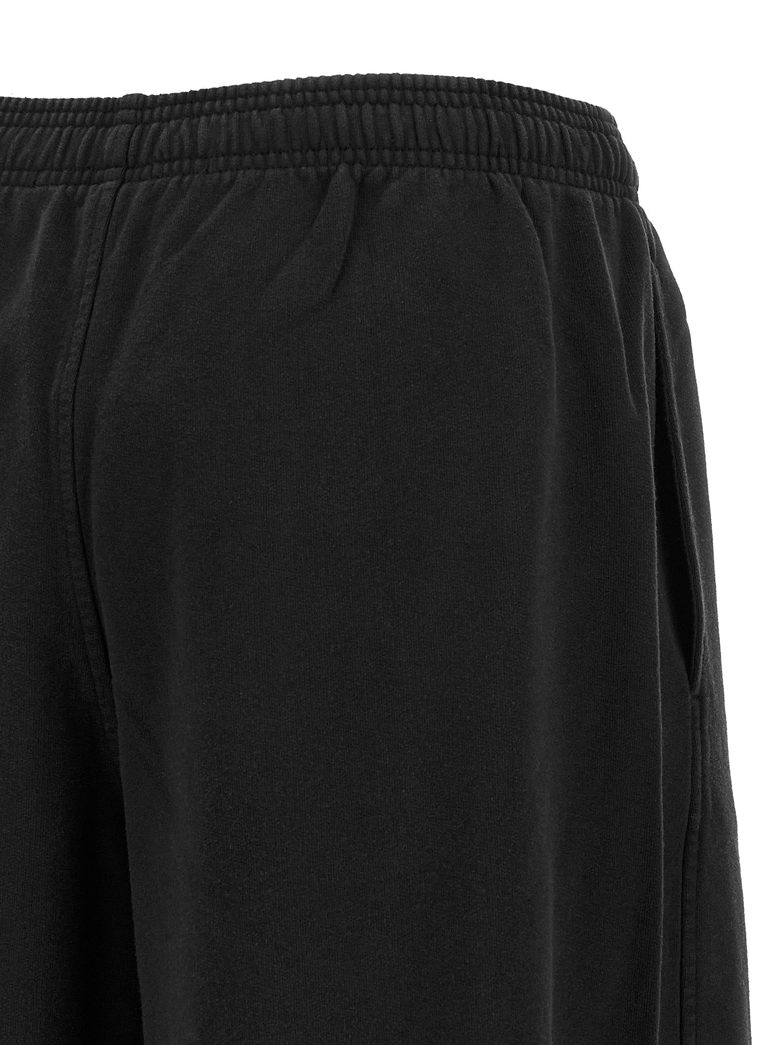 Alexander Wang Logo Fleece Pantaloni - Nero | c20acd58efb1720621db78941e44759b8f200350