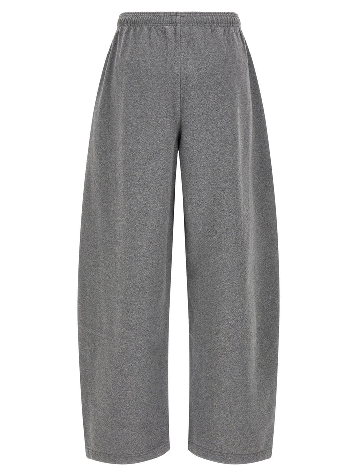 Alexander Wang Logo Fleece Pantaloni - Grigio | c5c8a97648b1cb18c45f69e9854a32180773efd1