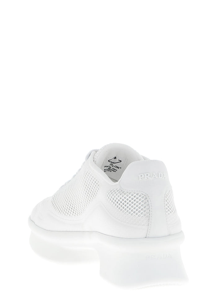 Prada Mesh Sneakers - Bianco | dde1060e5591d8e479f632d95eee4c263d311fe4