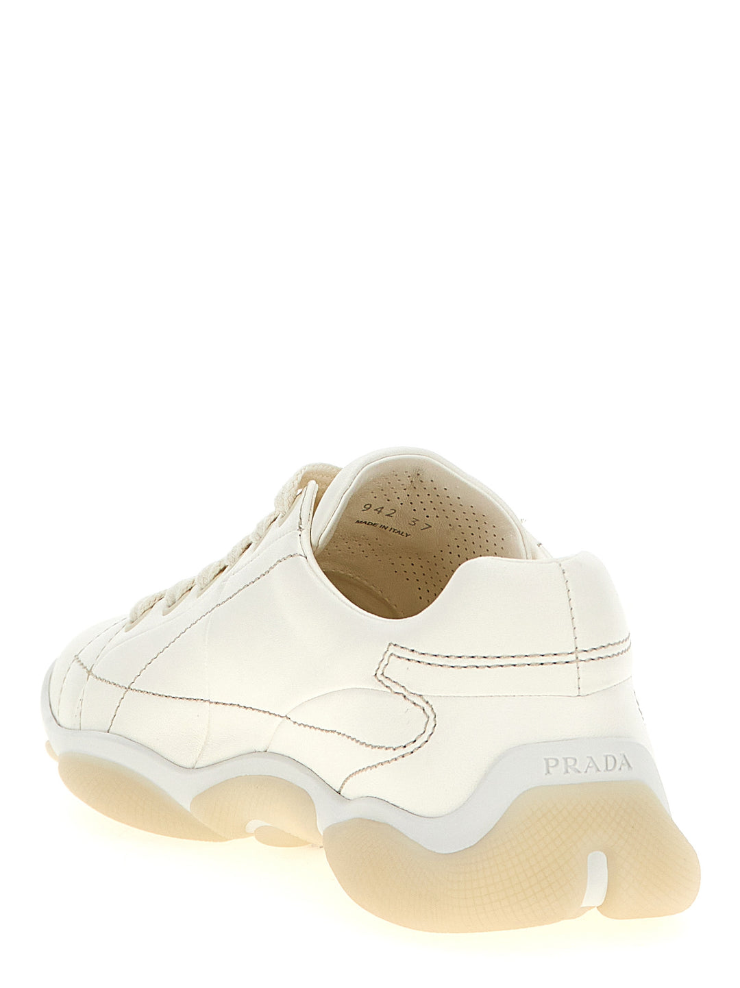 Prada Nappa Sneakers - Bianco | 3f76cc4dcd19b726b73543b6a3f20eb0bc791f33